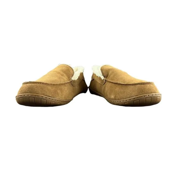 Timberland Men's Torrez Rust Brown Suede Moccasin Slippers Sizes 8 - 13