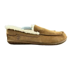 Timberland Men's Torrez Rust Brown Suede Moccasin Slippers Sizes 8 - 13