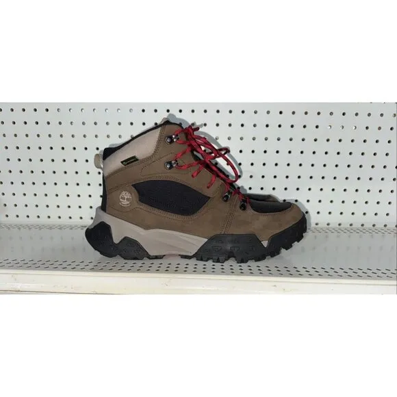 Timberland Motion Scramble Mid Mens Leather WP Outdoor Hiking Boots Size 13