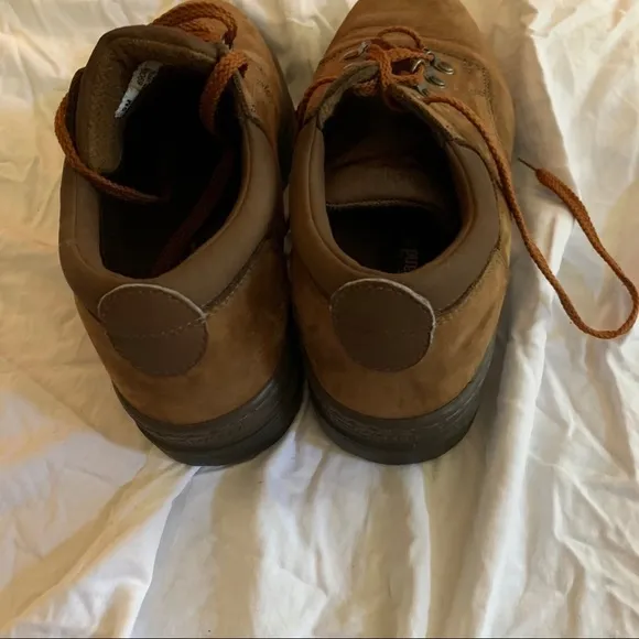 Timberland Nubuck leather brown Oxford shoes 9