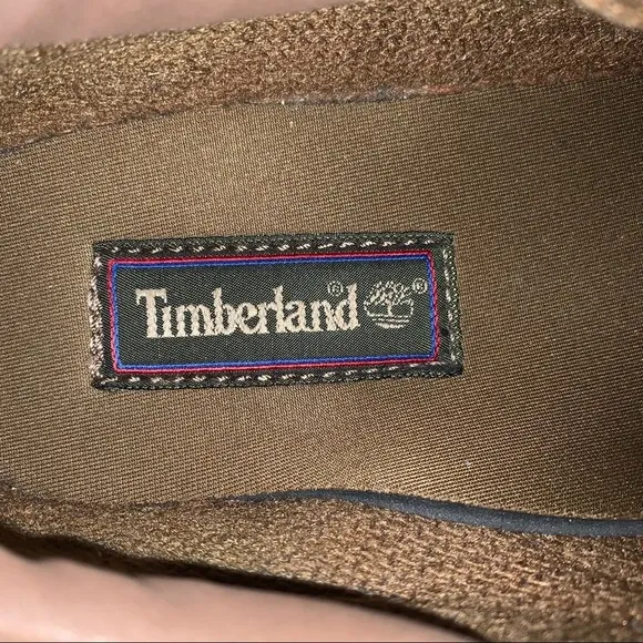 Timberland Nubuck leather brown Oxford shoes 9