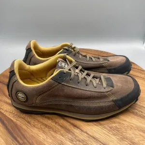 Timberland Shoes Mens Size 8.5 M Brown Leather Hiking Comfort Outdoor Sneakers