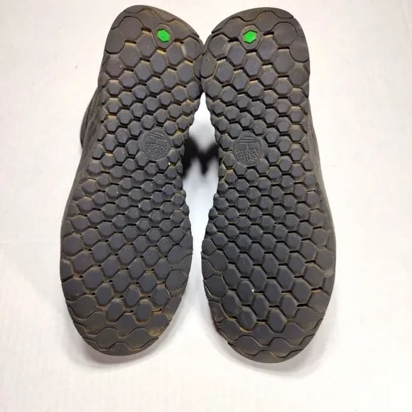 Timberland Solar Wave Black Nubuck Leather Boots Outdoor Men's Shoes Size 12