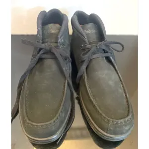 Timberland Boots Newmarket Cupsole Chukka Green Black Ankle Boots Size 12 M