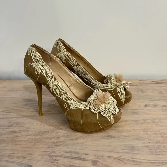 TJ Collection Handmade High Heel Dressy Shoes