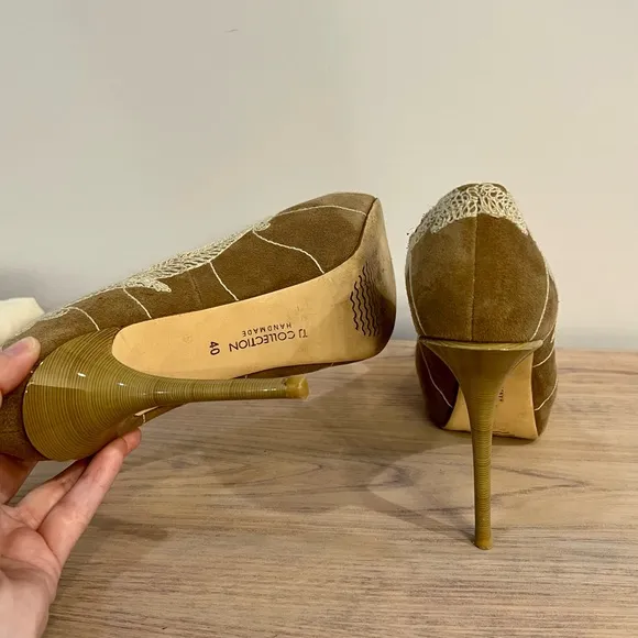 TJ Collection Handmade High Heel Dressy Shoes
