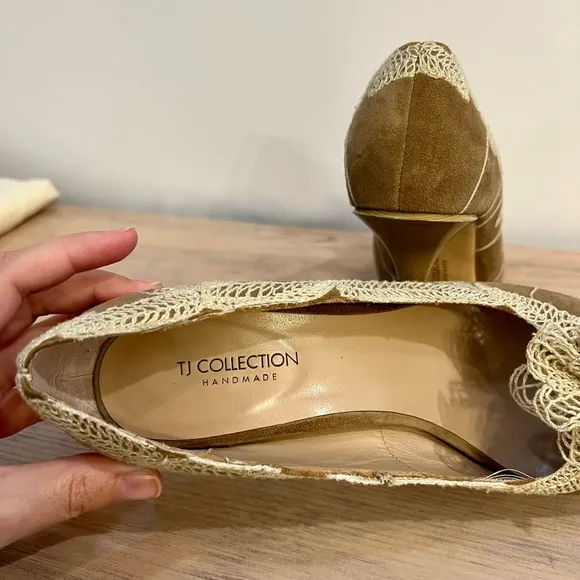 TJ Collection Handmade High Heel Dressy Shoes