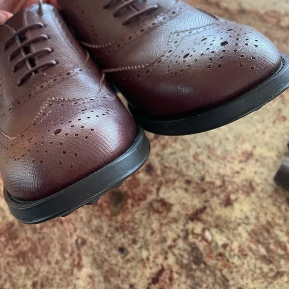 Tod’s NWT★NIB Lace Up Women’s Cordovan Wingtip Oxfords Handmade In Italy ★RARE★