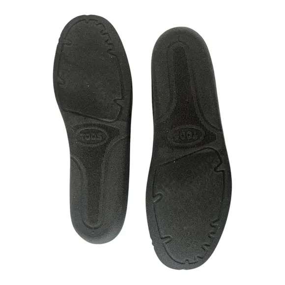 Tod’s Slip On Shoes Men’s Brown Suede Logo Print Slip On Shoes Todd US 7.5