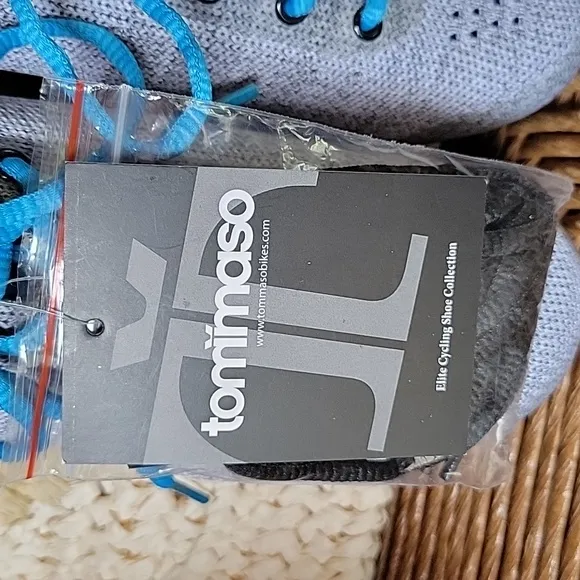 Tommaso Pista Aria knit cycling shoes, size 7