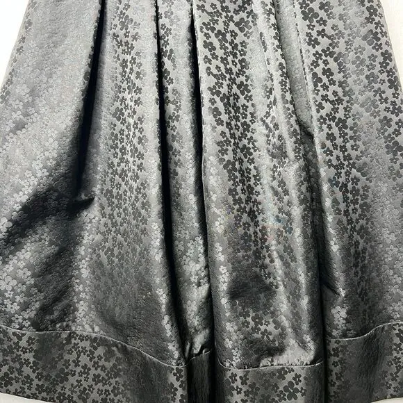 Tommy Hilfiger Essential Fit &amp;‎ Flare Dress Black size 4 Sleeveless Tank Floral