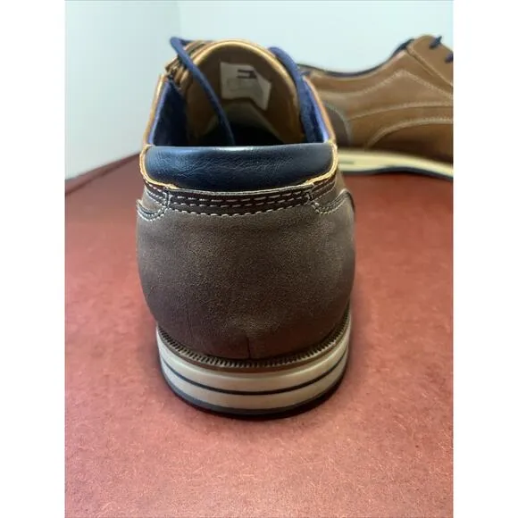 Tommy Hilfiger Men's Urban Oxford Dark Nature LL‎ Browns Sz11.5M Dress/Casual