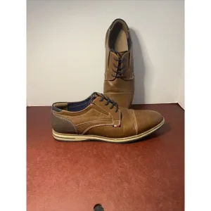 Tommy Hilfiger Men's Urban Oxford Dark Nature LL‎ Browns Sz11.5M Dress/Casual