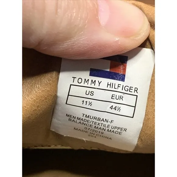 Tommy Hilfiger Men's Urban Oxford Dark Nature LL‎ Browns Sz11.5M Dress/Casual