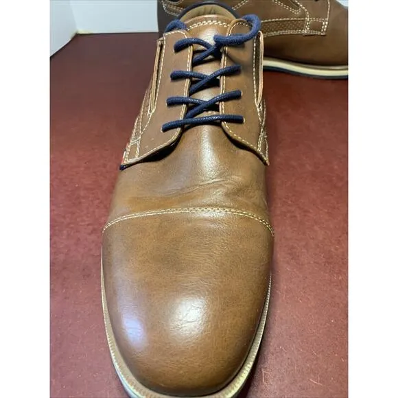Tommy Hilfiger Men's Urban Oxford Dark Nature LL‎ Browns Sz11.5M Dress/Casual