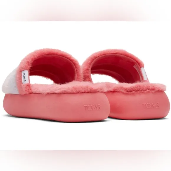 👣TOM'S 💙Mallow Slide Slippers in Rose Colorblock footwear