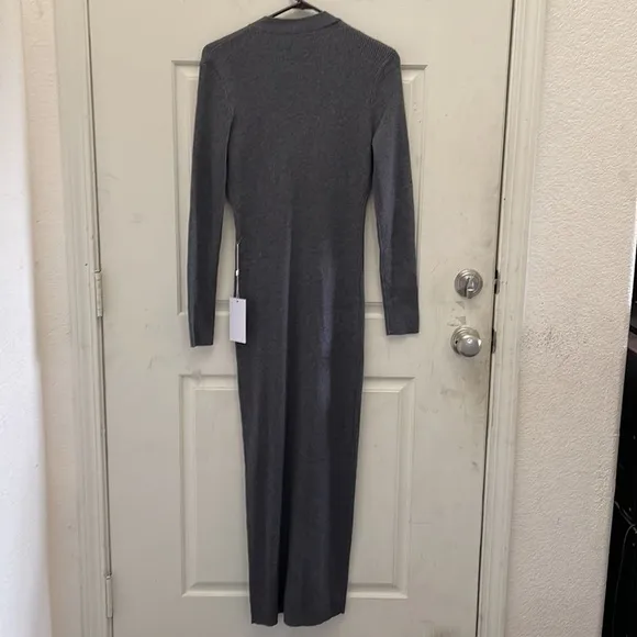 Torn by Ronny Kobo Sweater Dress Large Wool Blend Old Money Quiet Luxury New