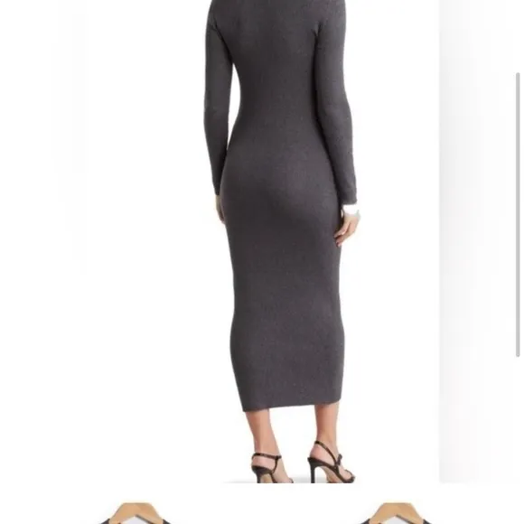 Torn by Ronny Kobo Sweater Dress Large Wool Blend Old Money Quiet Luxury New