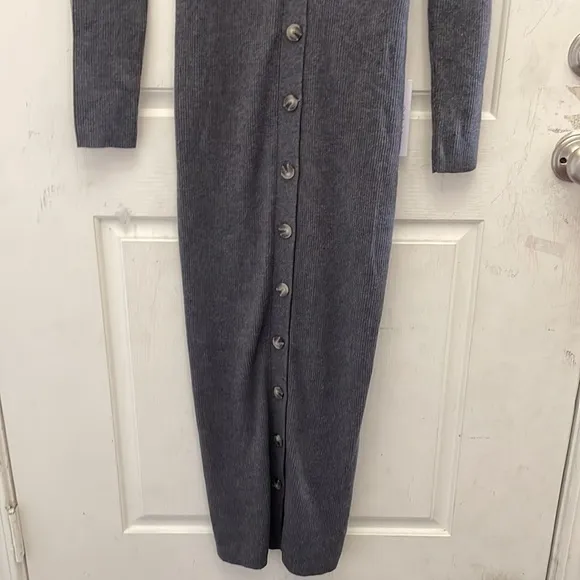Torn by Ronny Kobo Sweater Dress Large Wool Blend Old Money Quiet Luxury New