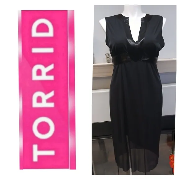 Torrid Elegant Midi Dress