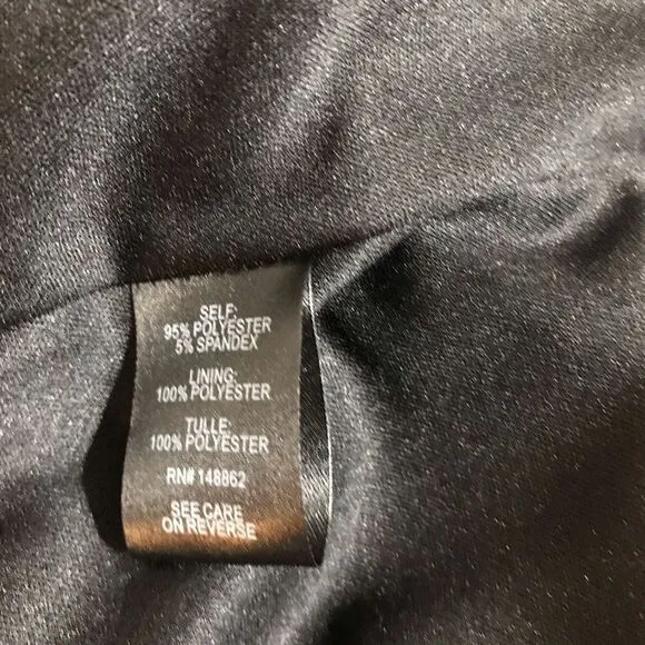 Torrid NWT Black Satin Skater Cocktail Dress Size 10