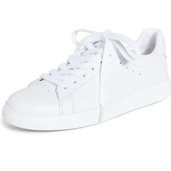 Tory Burch Classic Howell Court White Leather Tennis Shoes Size 8