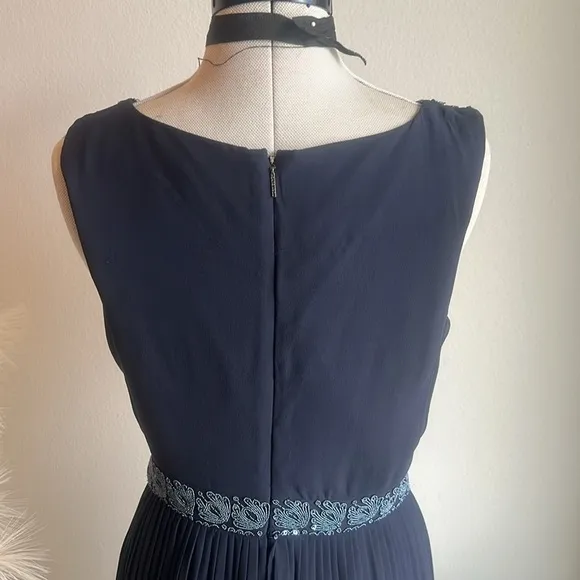 Tory Burch Navy Beaded Dress