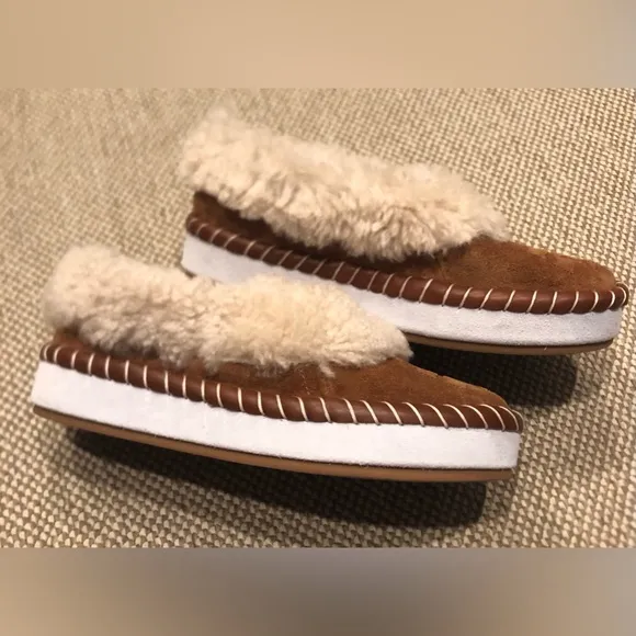 Tory Burch Women's Shearling Slippers