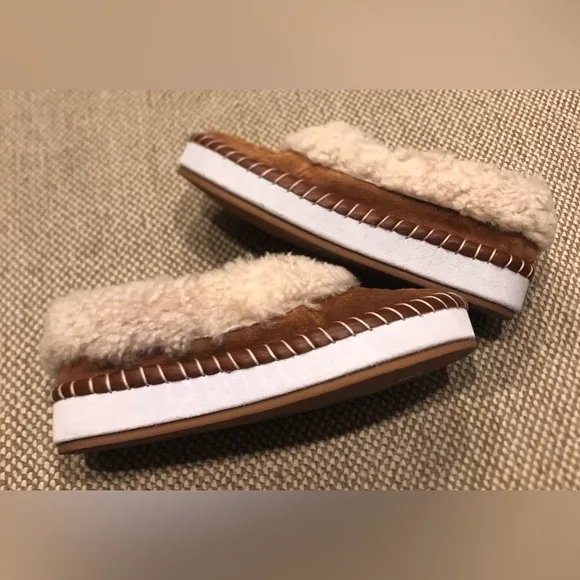 Tory Burch Women's Shearling Slippers