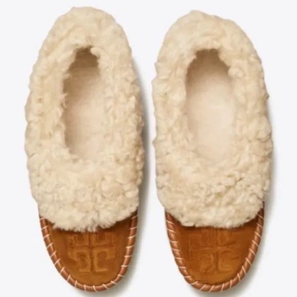 Tory Burch Women's Shearling Slippers
