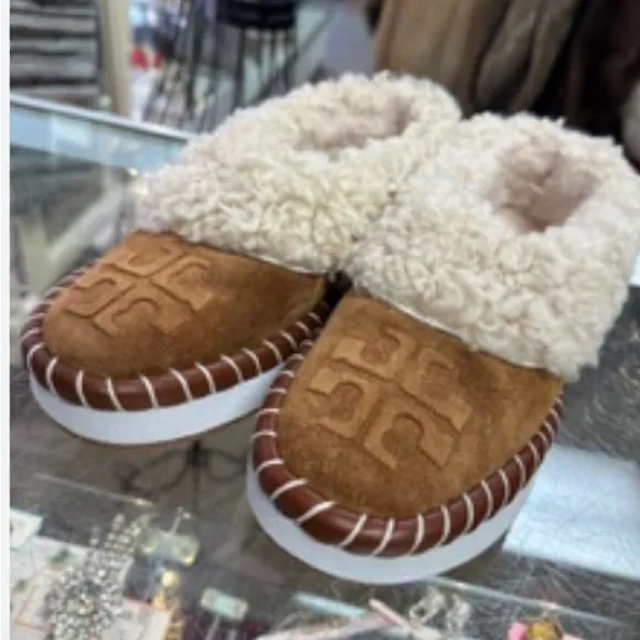 Tory Burch Women's Shearling Slippers