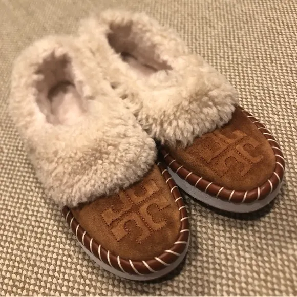 Tory Burch Women's Shearling Slippers
