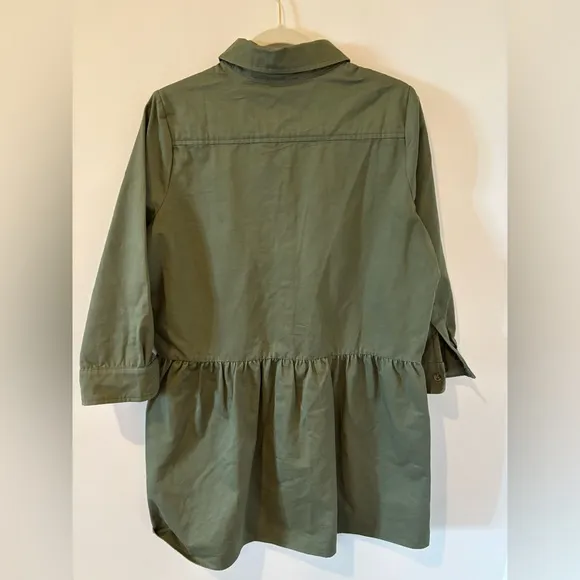 Tuckernuck Jade Green Stretch Twill Hayes Dress Medium NWOT
