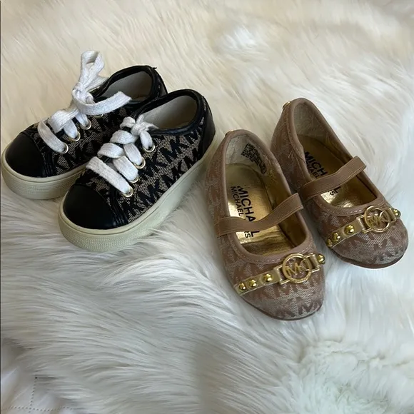 Two pairs of Michael Kors Toddlers Shoes Dress &amp; Casual