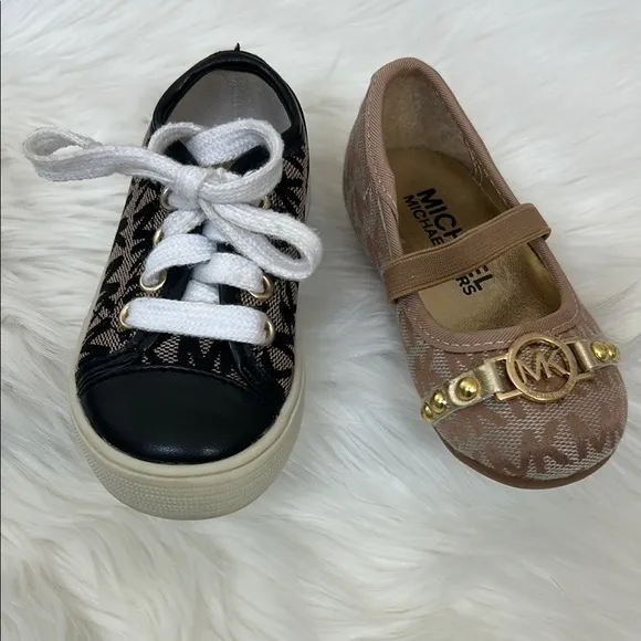 Two pairs of Michael Kors Toddlers Shoes Dress &amp; Casual