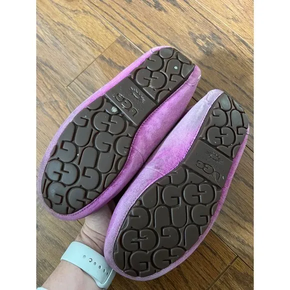 UGG Ansley slippers purple‎ size 7
