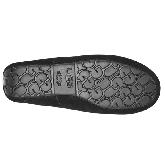 UGG Ascot Corduroy II Driver Men's Slip-On Shoes Size 10 Black