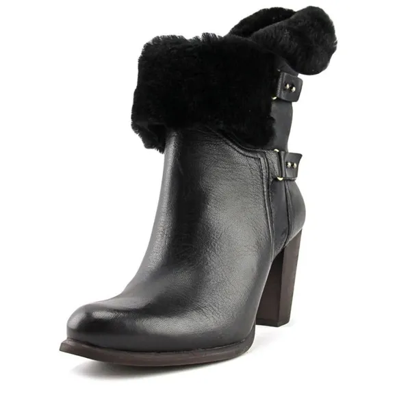 UGG Australia Jayne Black Stout boots 9.5
