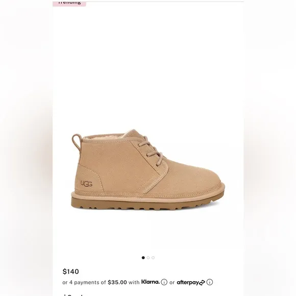 Ugg  Australia neumel ankle boots sz 8 mens
