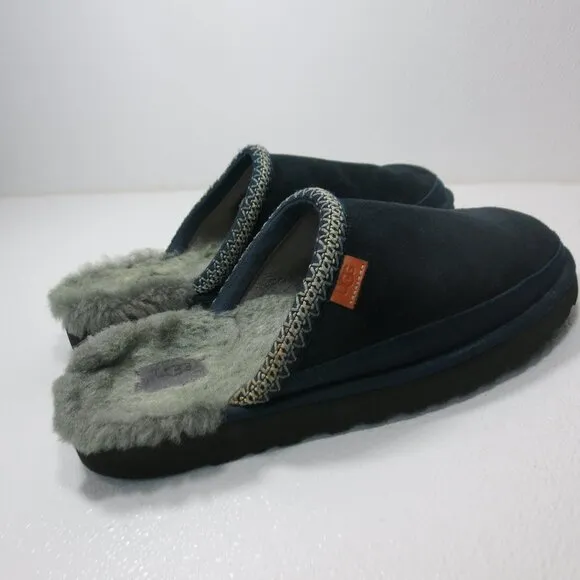 UGG Australia Suede Leather Men's Leisure Slide Slippers Home Comfort Sz 14