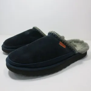 UGG Australia Suede Leather Men's Leisure Slide Slippers Home Comfort Sz 14