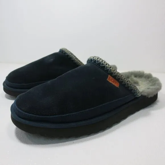 UGG Australia Suede Leather Men's Leisure Slide Slippers Home Comfort Sz 14