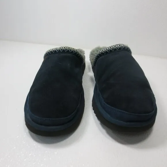 UGG Australia Suede Leather Men's Leisure Slide Slippers Home Comfort Sz 14