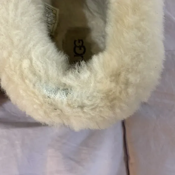 Ugg brown shearling slippers