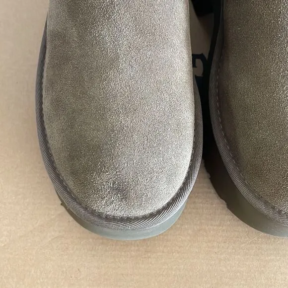 UGG Classic Ultra Mini New Heights Boots Hickory Women Size 9