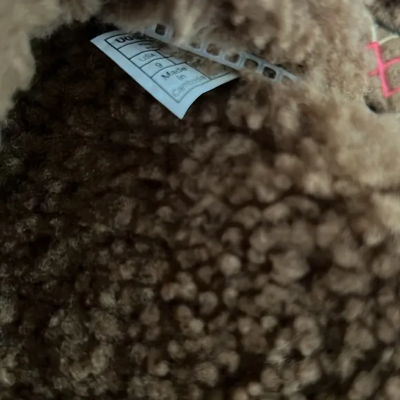 UGG Cozetta UGG Braid Fur Slide Slippers