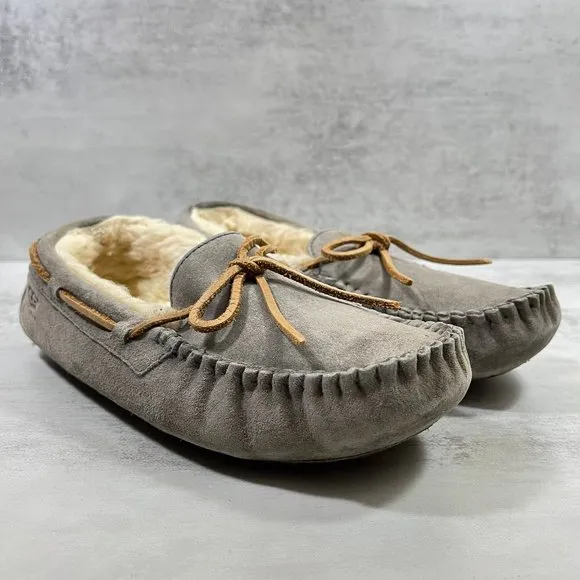 Ugg Dakota Moccasin Fur Lined Slippers - Women's Size 6