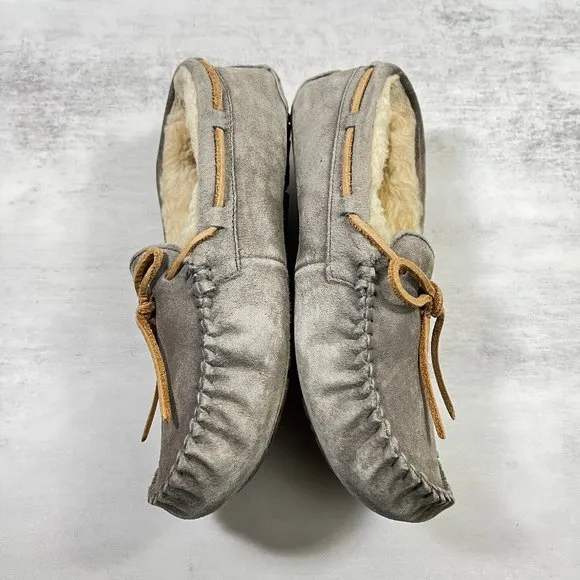 Ugg Dakota Moccasin Fur Lined Slippers - Women's Size 6
