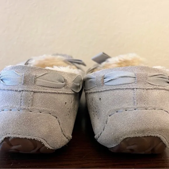 UGG DAKOTA SUNSHINE PERF SEAL SHEARLING LINED SLIPPERS US SIZE 10