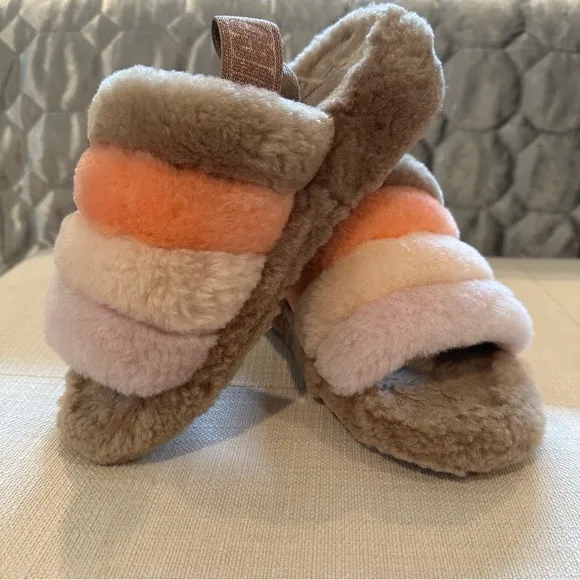UGG Fluff Yeah Ombré Slide Slippers